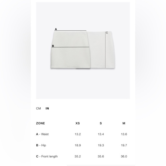 Zara Pink & White Floral A-Line Midi Skirt – Size XS - Picture 11 of 12